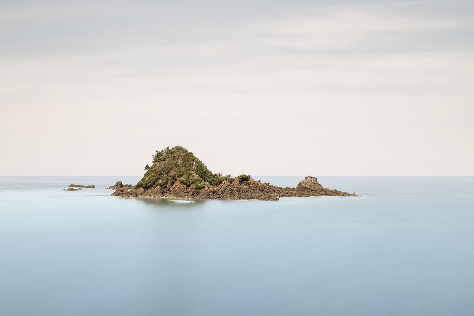 ISOLATED ISLAND -HONSHU -JAPAN -2019