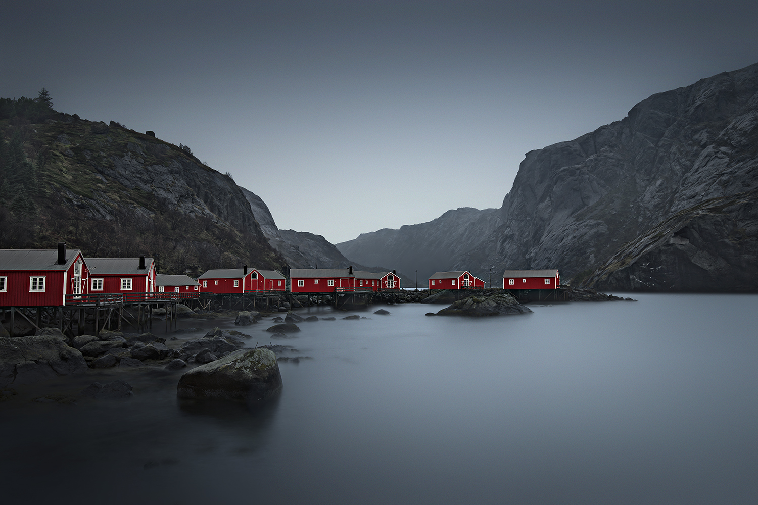 NUSFJORD -LOFOTEN -NORWAY -2018
